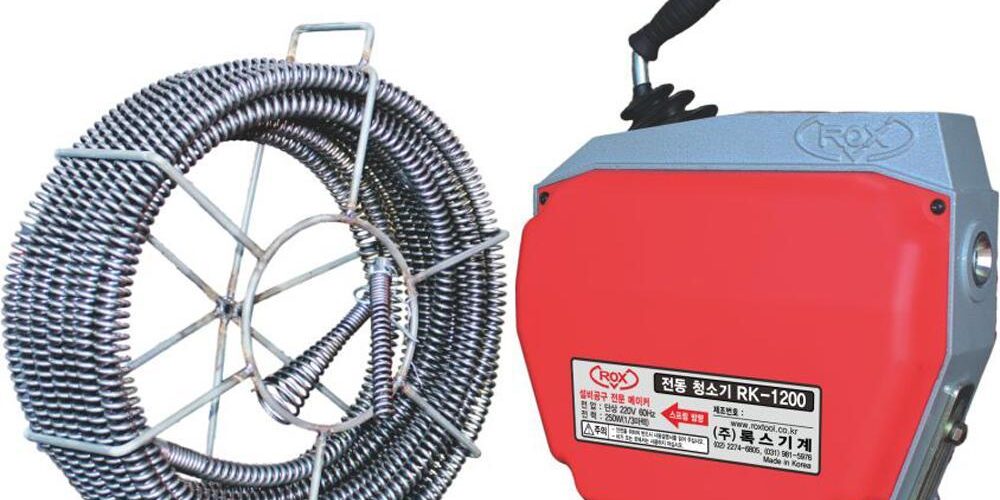 전동 스프링 청소기 셋트 - 1HP (750W) 전문가용